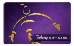 Disney ALADDIN Gift Card