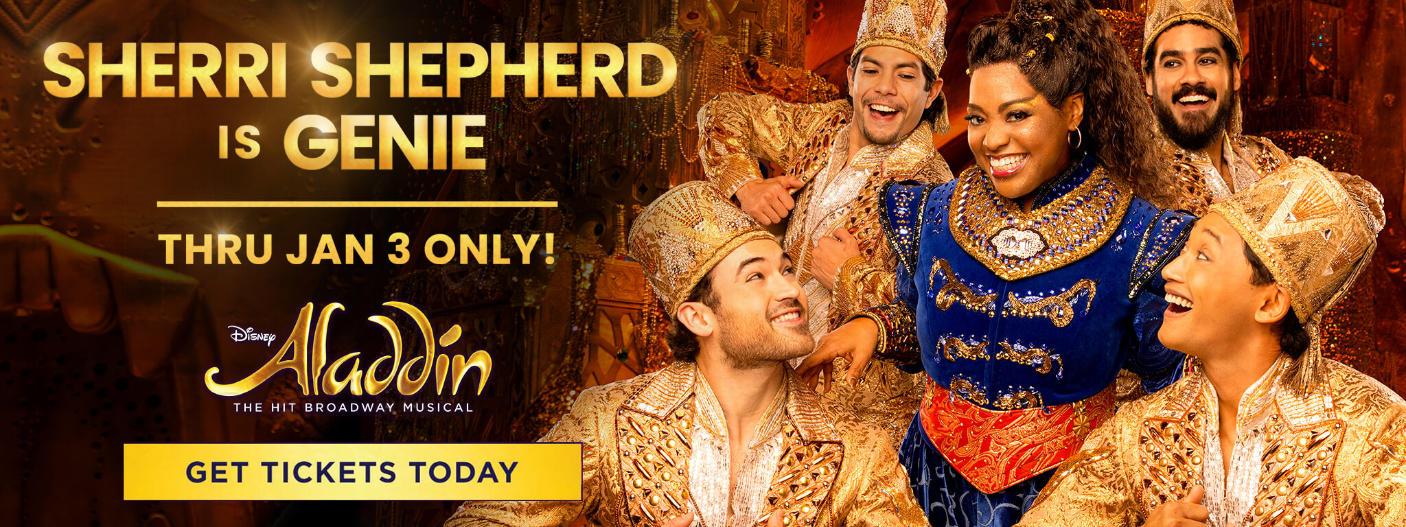 Sherri Shepherd is Genie - Thru Jan 3 Only! GET TICKETS TODAY