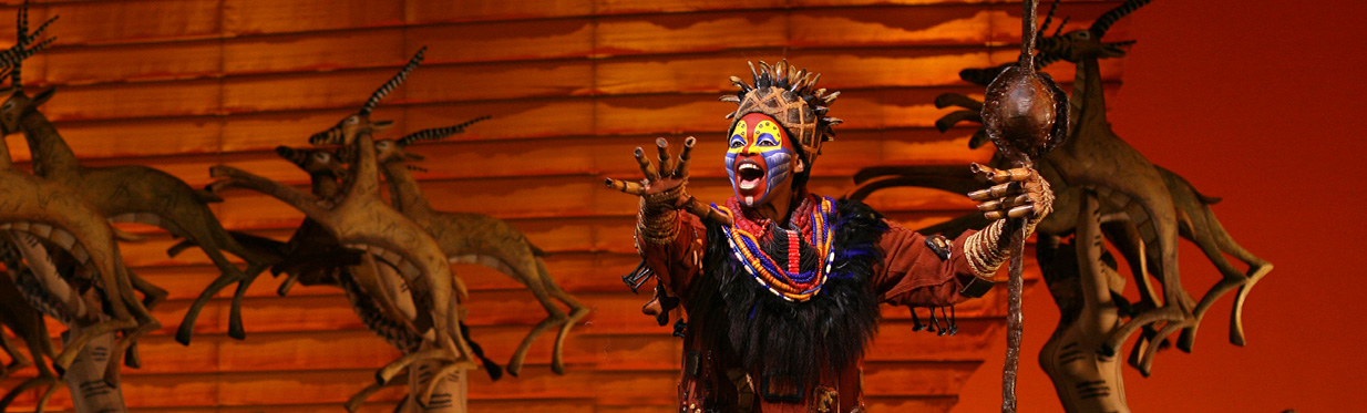 Rafiki in THE LION KING