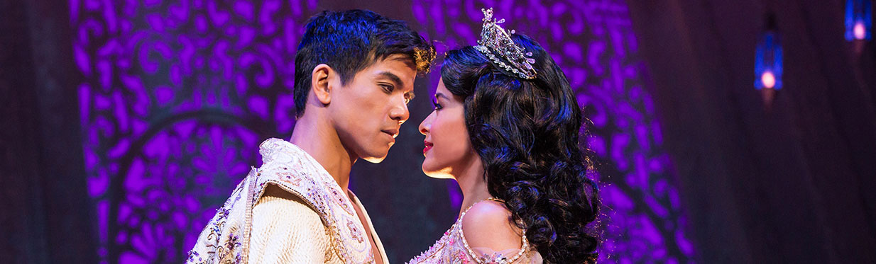 Aladdin and Jasmine in ALADDIN